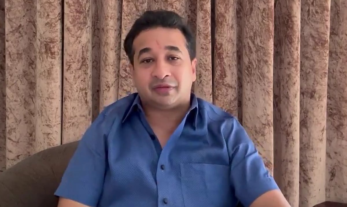 On Tuesday, opposition leaders criticized Rane's comments regarding the 'Malhar Certification' for Hindu meat traders.  - X/@NiteshNRane